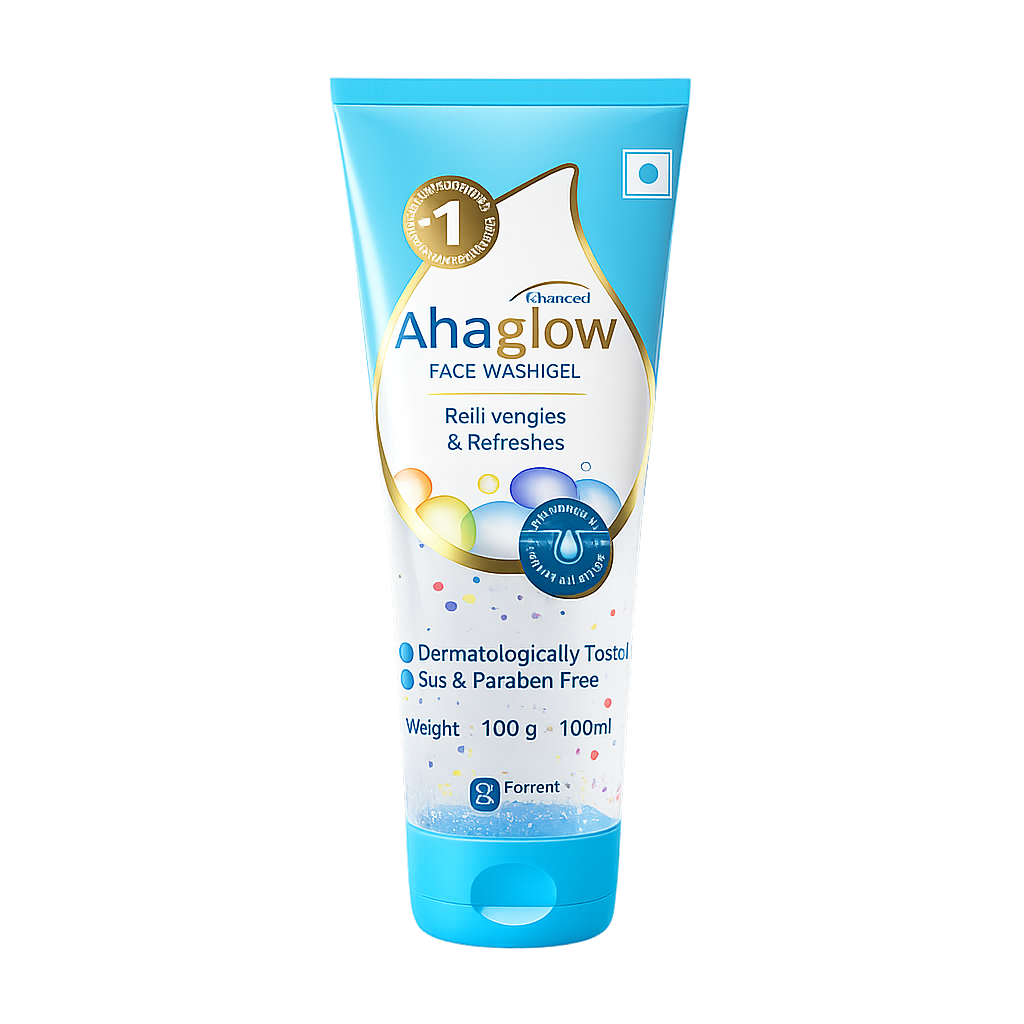 Ahaglow Advanced Face Wash 100g