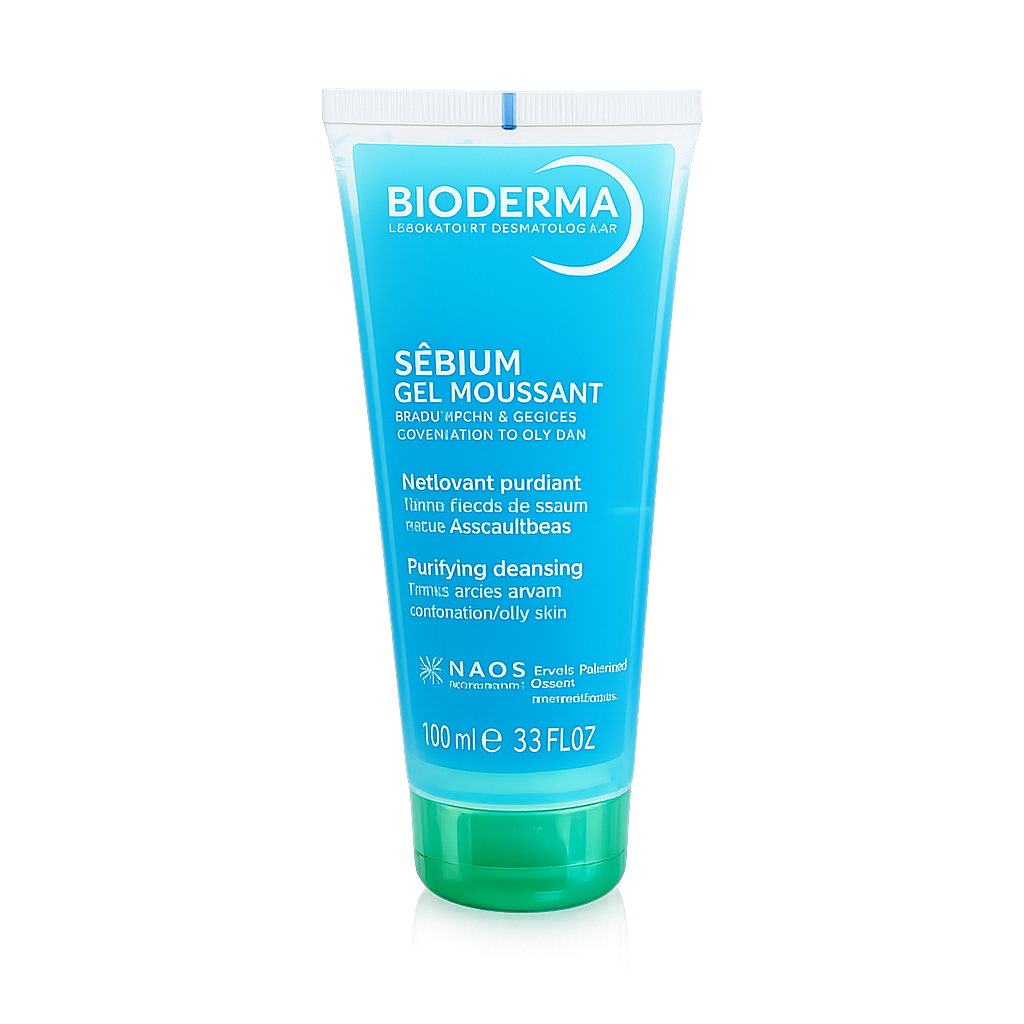 Bioderma Sebium Gel Moussant Purifying Cleansing Foaming Gel 100g