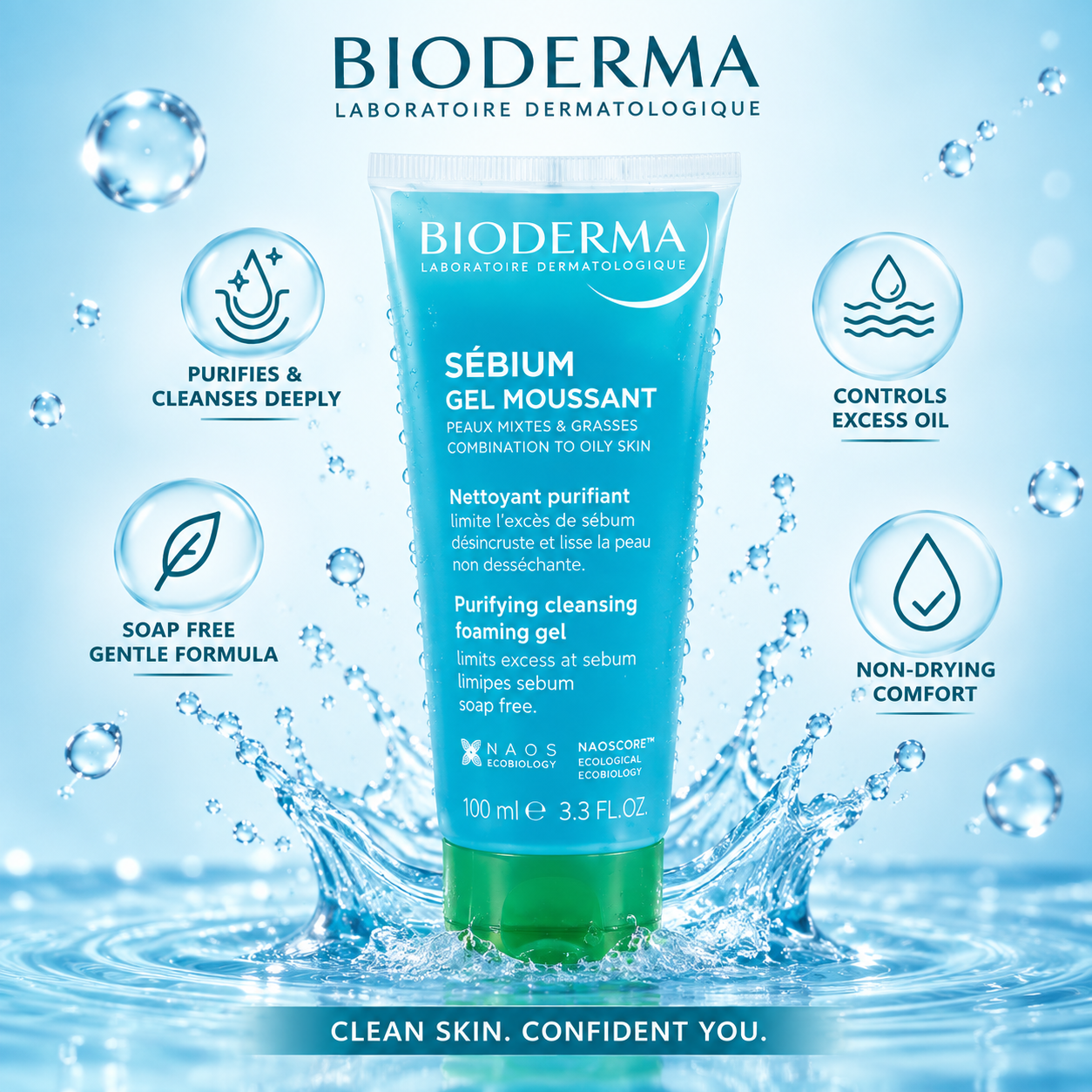 Bioderma Sébium Gel Moussant