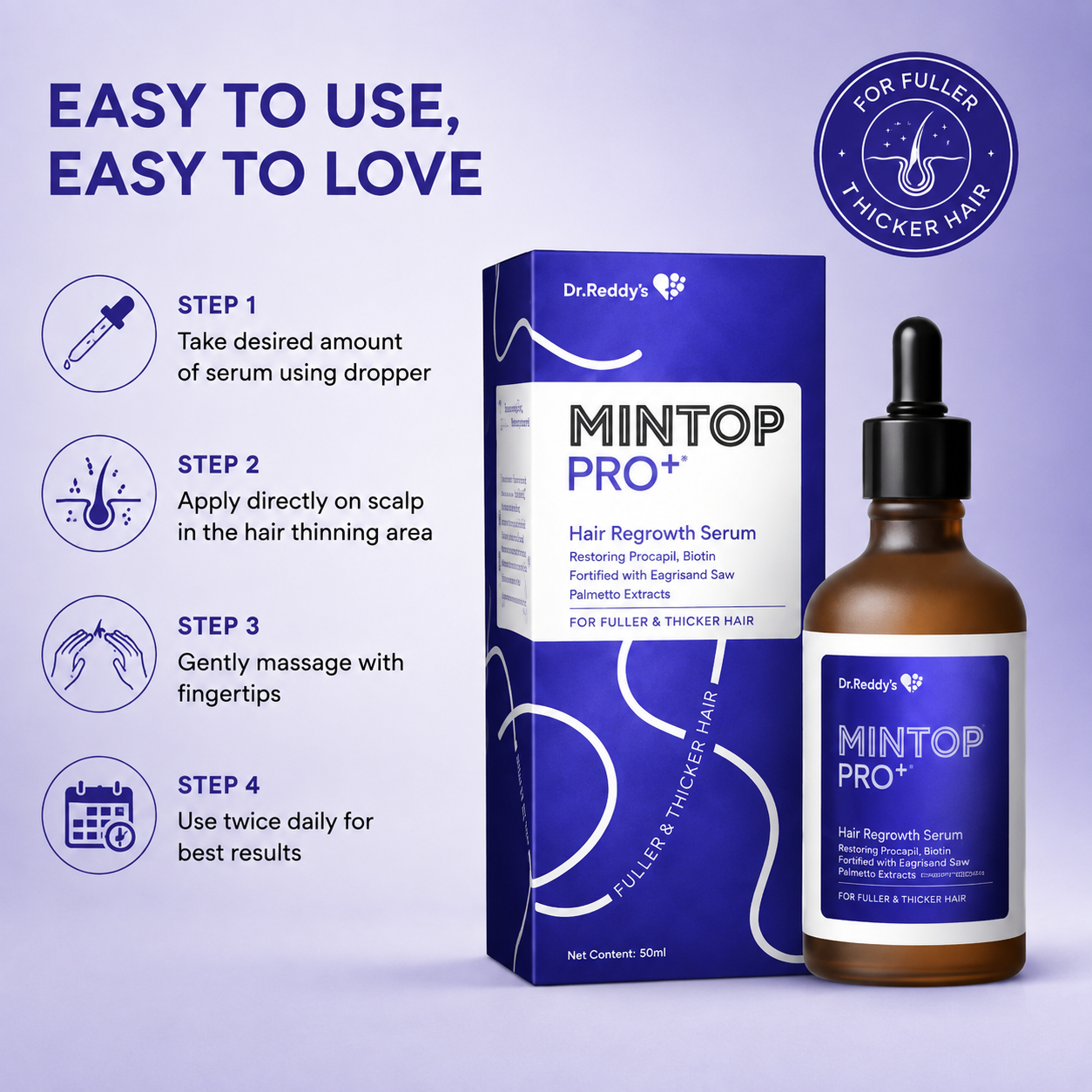 Mintop PRO+ Hair Regrowth Serum