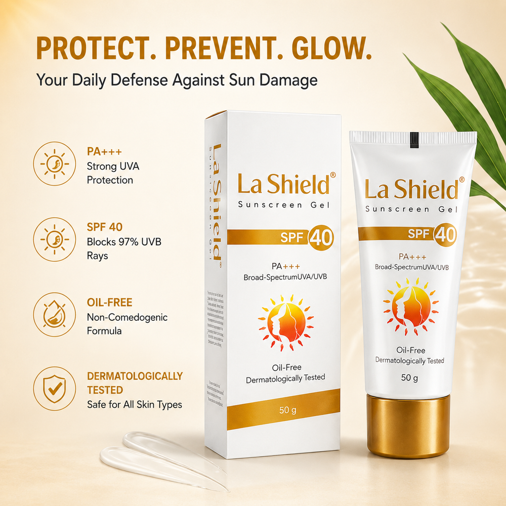 La Shield Sunscreen Gel SPF 40